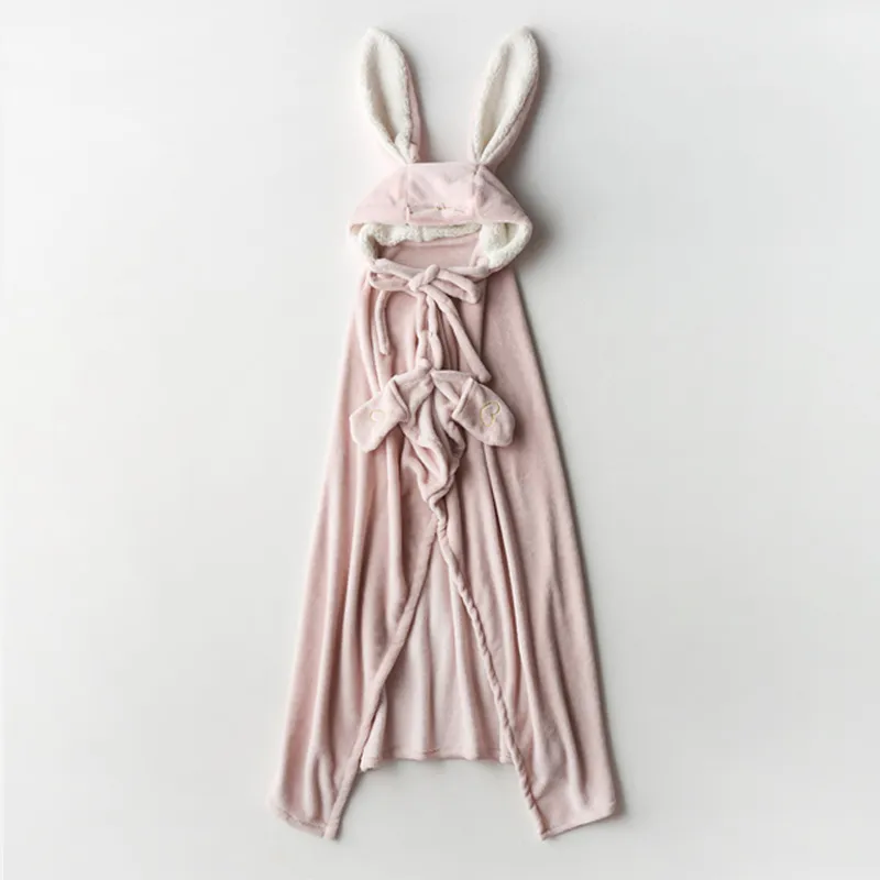 Warm Cape blanket - Pink