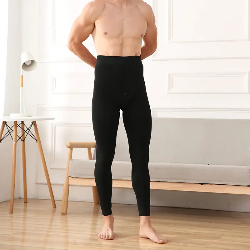 Men's warm pants thickened and fluffed
