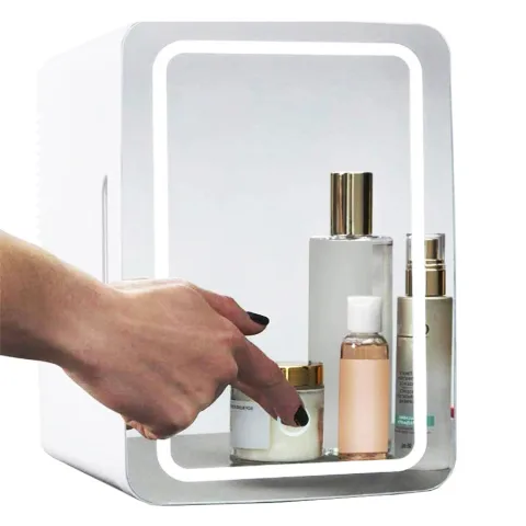 Mini Makeup Fridge Portable Cosmetic Refrigerator Cooler and Warmer