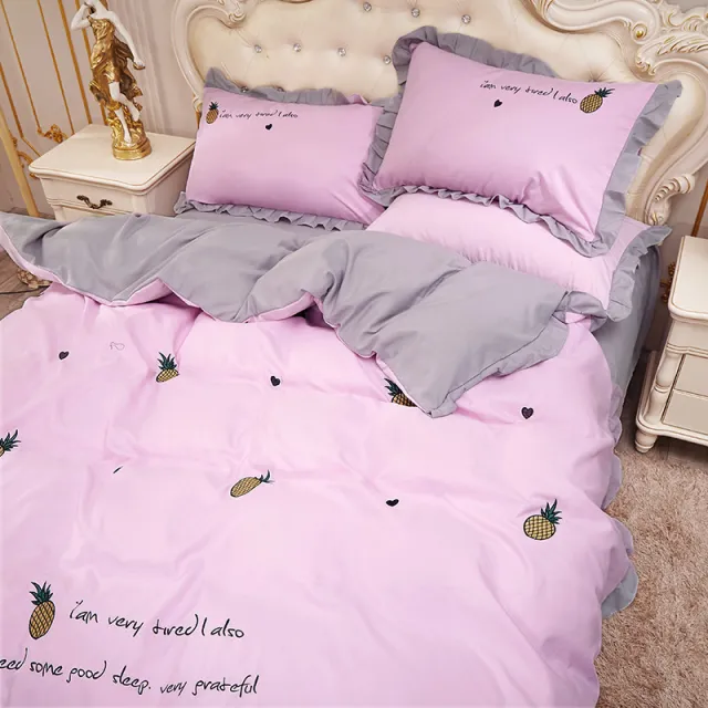 Princess wind bed sheet bed cover Pink - Shop at LoveMi