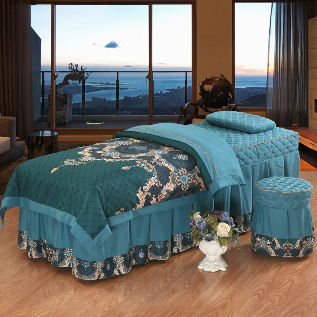 Beauty bed salon bed cover Green - Shop at LoveMi