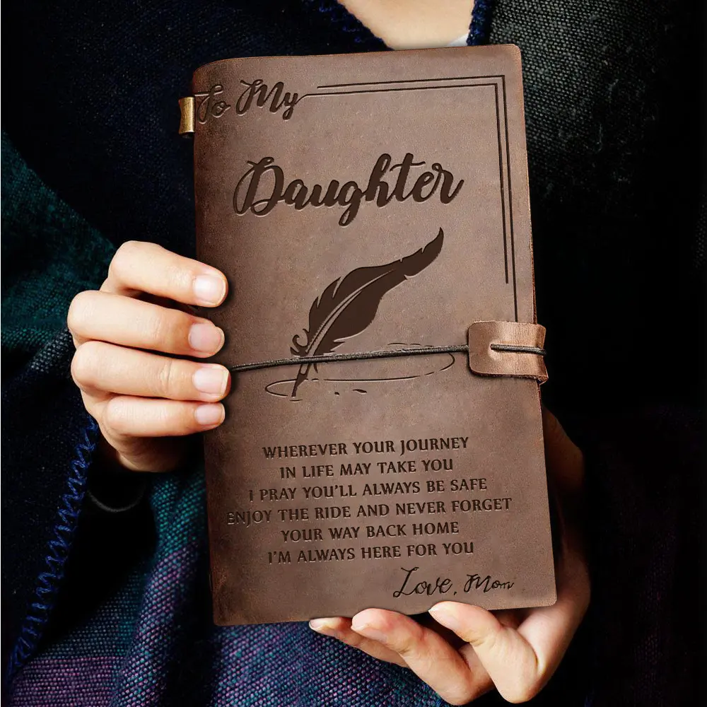 Leather Hand Book Business Note