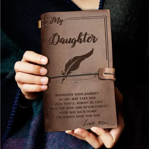 Leather Hand Book Business Note