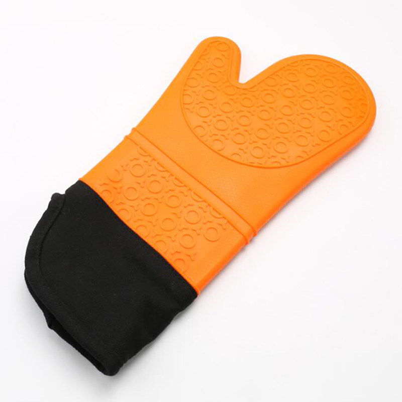 Long thick silicone insulated gloves