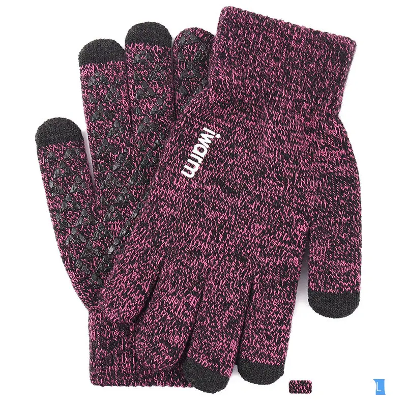 Iwarm touch screen gloves winter warm knit