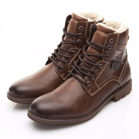 Winter Men Warm Shoes Martin Boots Snow