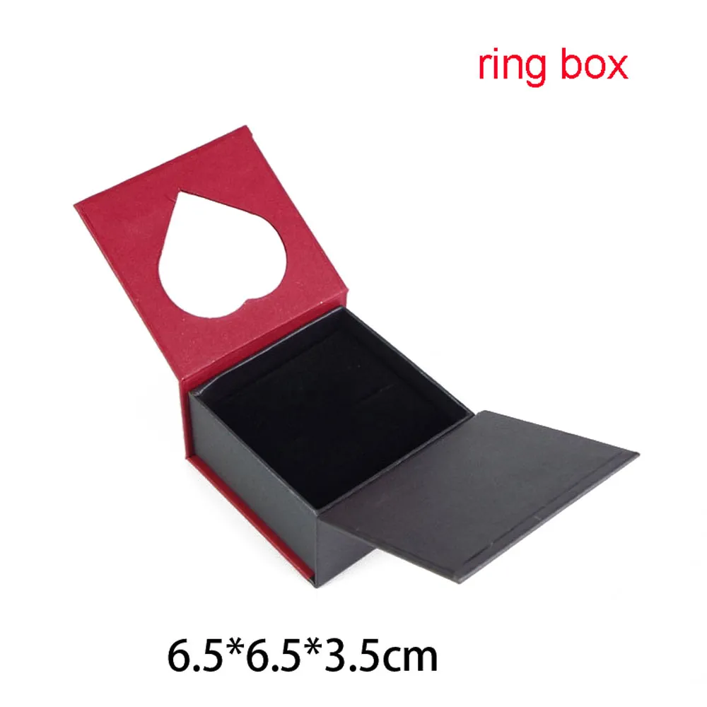 Gold and Silver Jewelry Jade Ring Pendant Bracelet Necklace Box - Ring Box