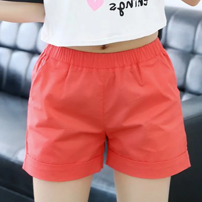 Oversized loose wide-leg home hot pants - Watermelon-S