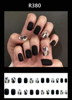 Gradient Nail Patch - Black - View 1