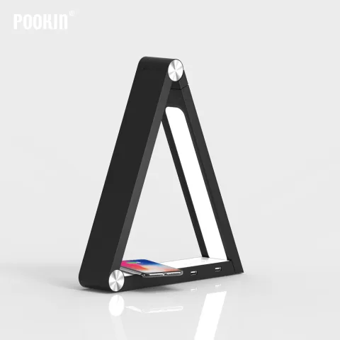 LED Wireless Charging Long Arm Desk Lamp Dimming Table