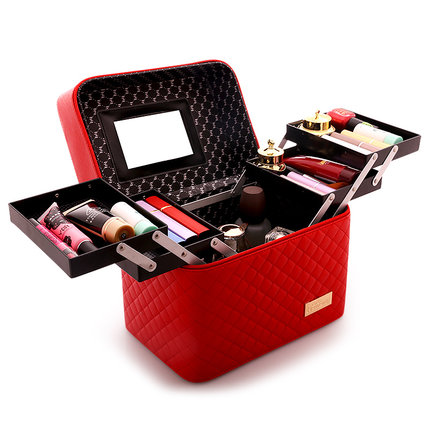 Simple small square bag female personality new handbag Red - Shop at LoveMi