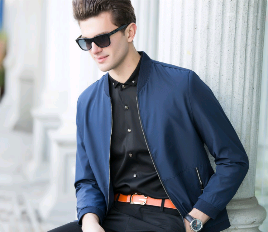 Jacket men's spring and autumn trend handsome self-cultivation new casual spring clothes men's youth jacket