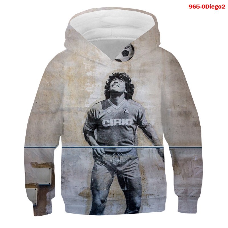 Diego Armando Maradona Maradona Full Color Children's Sweatshirt Hoodie