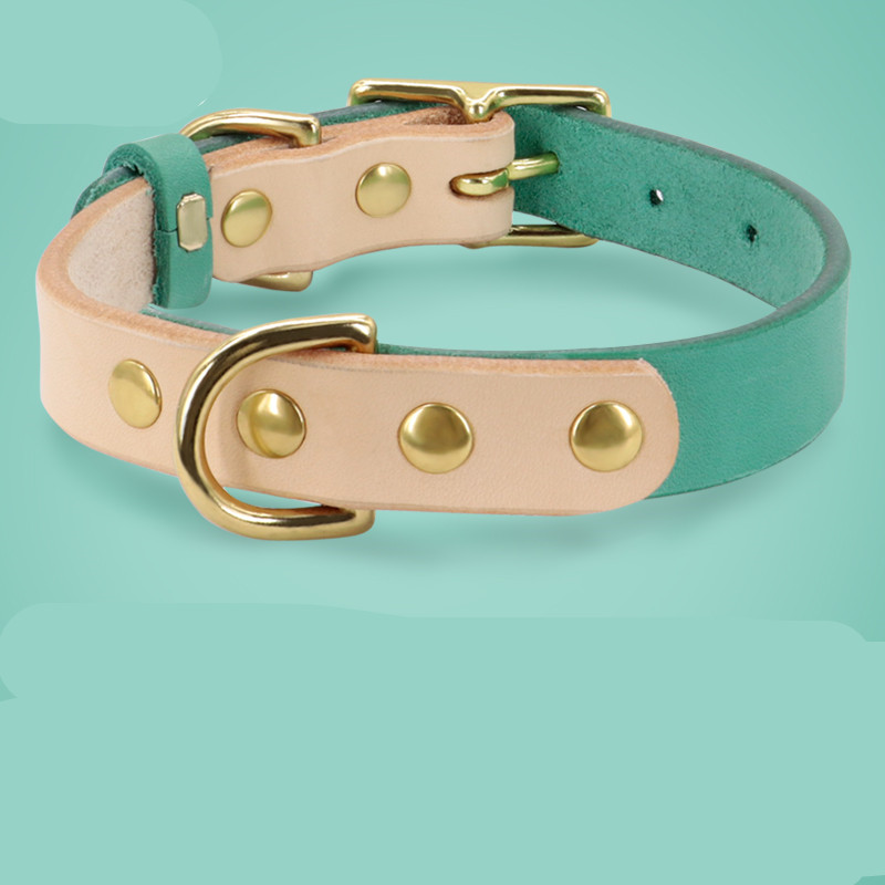 Green Single collar