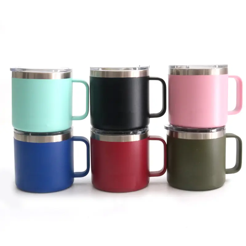 Handle cup 304 stainless steel water cup