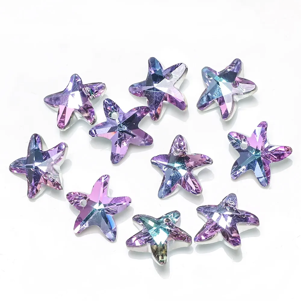 Personalized creative pendant diy earrings bracelet jewelry accessories - Sea Star