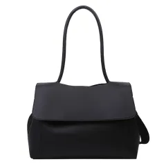 Net celebrity armpit briefcase niche design shoulder bag - Black - View 1