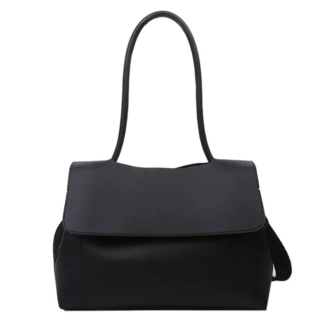 Net celebrity armpit briefcase niche design shoulder bag Black - Shop at LoveMi