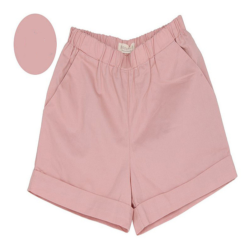 Oversized loose wide leg home hot pants Shrimp Pink - Shop at LoveMi