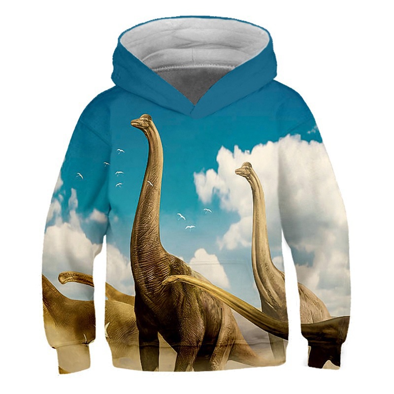 Animated 3D digital printing children's sweater