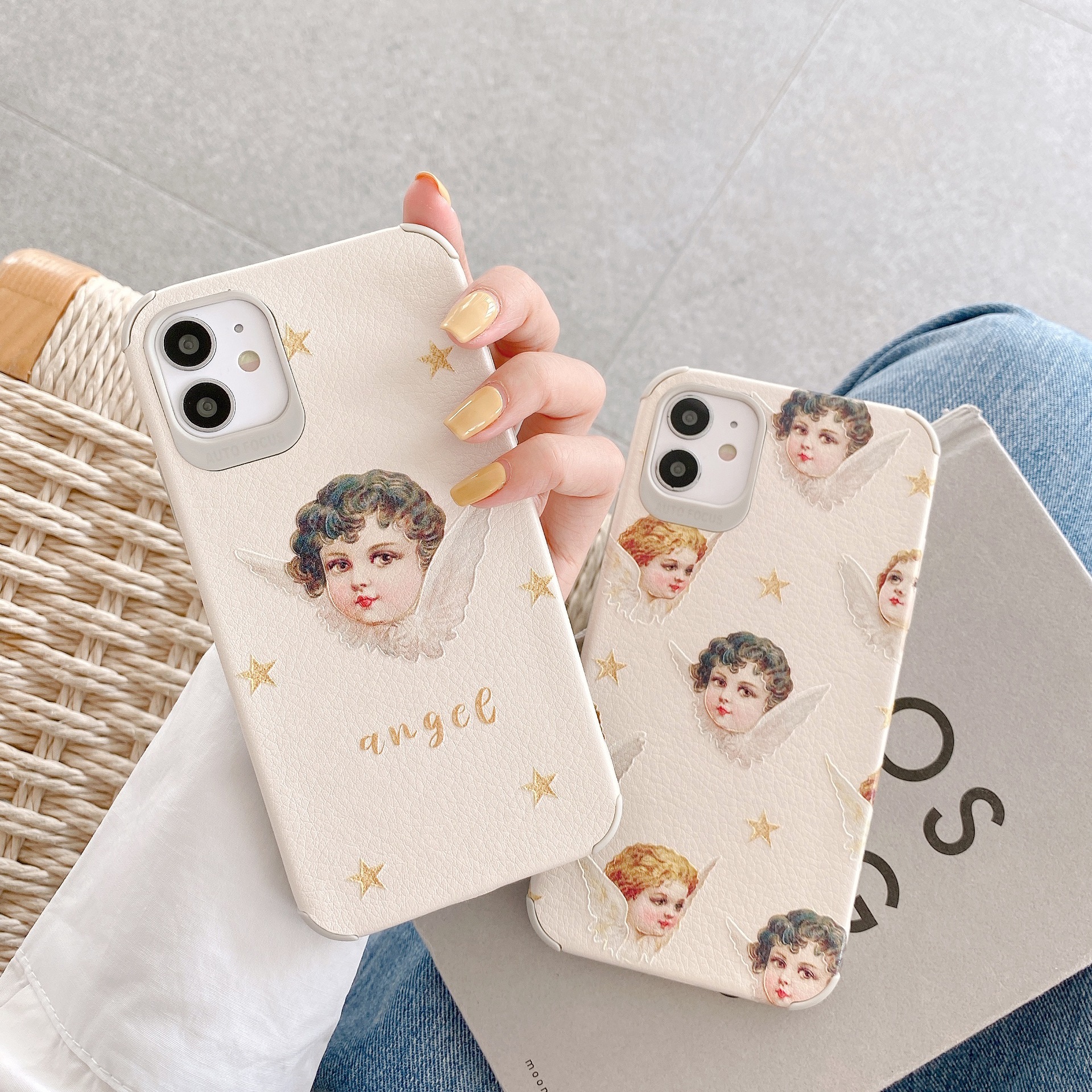 Compatible with Apple, Woven pattern iPhone8p/7plus mobile phone case - Image 3