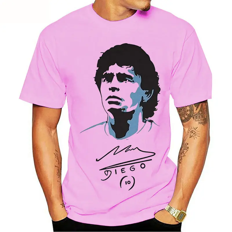 Maradona digital print youth men's T-shirt