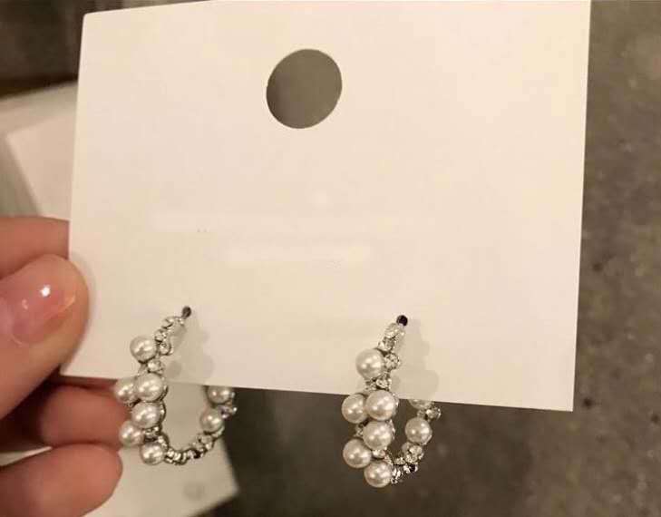 Space craft full of stud earrings