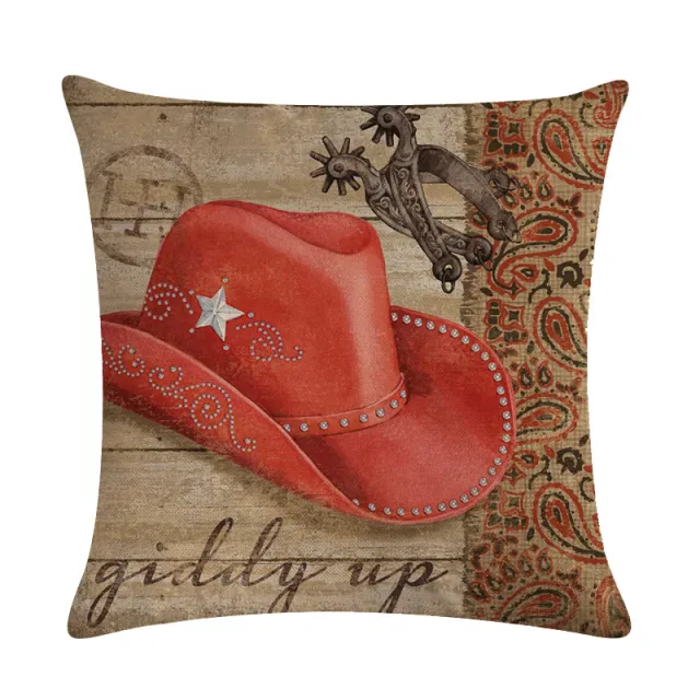 Wild West Throw Pillow Covers H - Shop at LoveMi