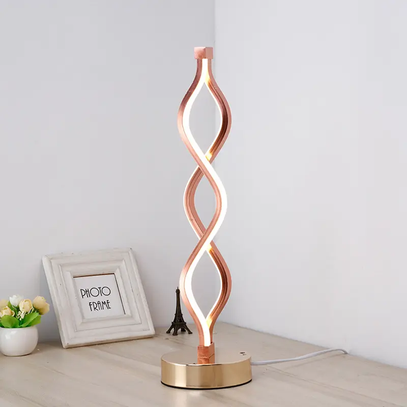 Acrylic Aluminum Eye Protection LED Desk Lamp