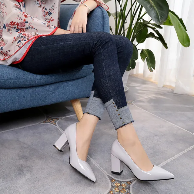 Pointed toe heels White - Shop at LoveMi