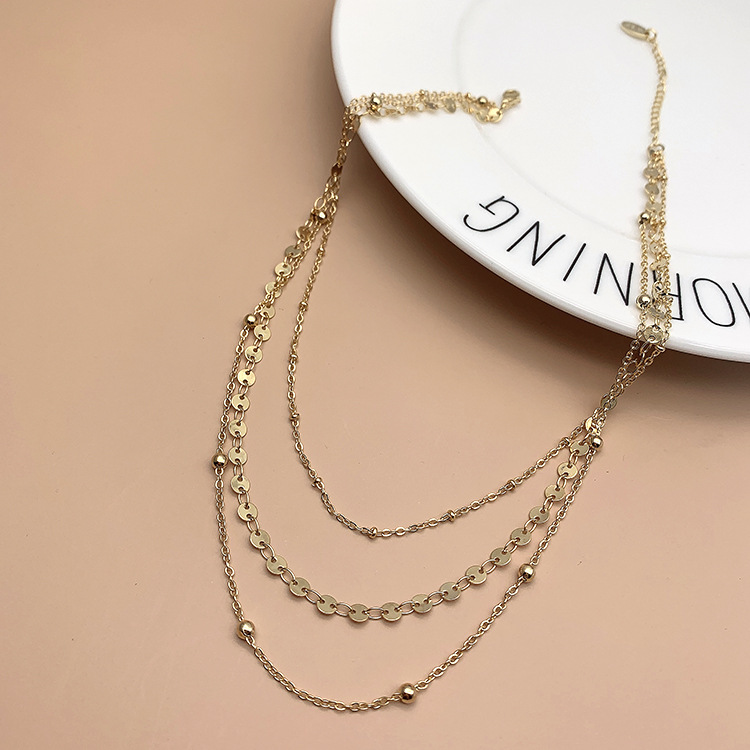 European and American multi-layer clavicle chain