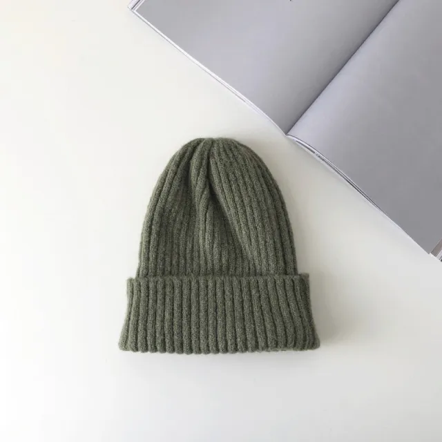 Warm knitted hat Dark Green - Shop at LoveMi