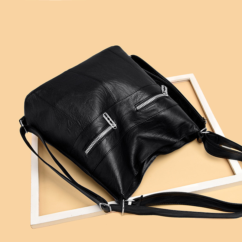 Summer fashion all-match soft leather handbags