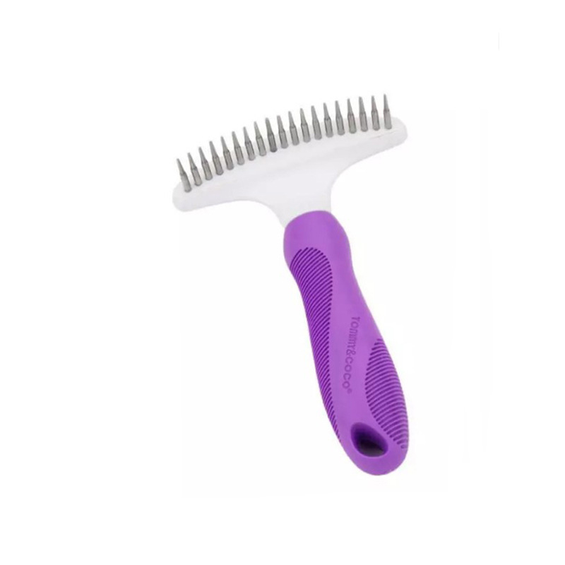 Purple handle