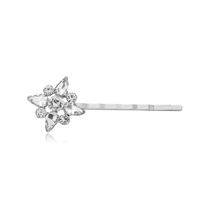 Net Red Adult Hairpin Hair Clip Headdress - Silver