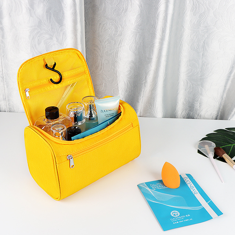 Multifunctional portable cosmetic bag