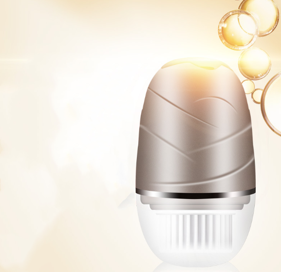 Rotary face washer electric cleaning brush Gold - Shop at LoveMi