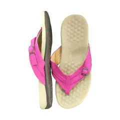 Flat Flip Flops Women's Sandals And Slippers - Red - View 1