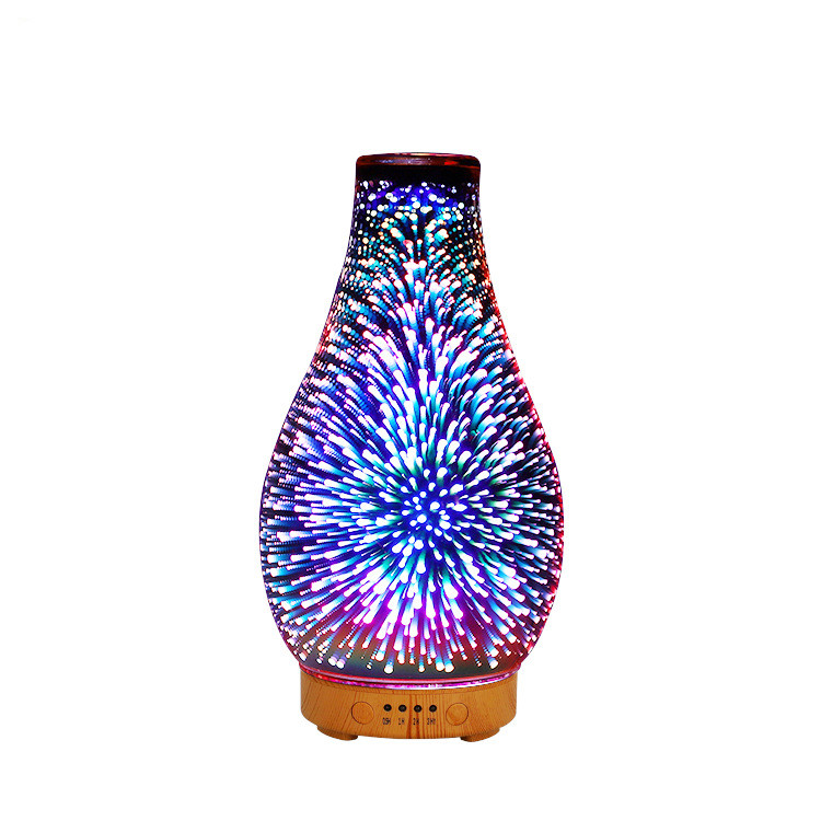 3D Aroma Diffuser Humidifier 1L Essential Oil Mist Maker Night Light Timer