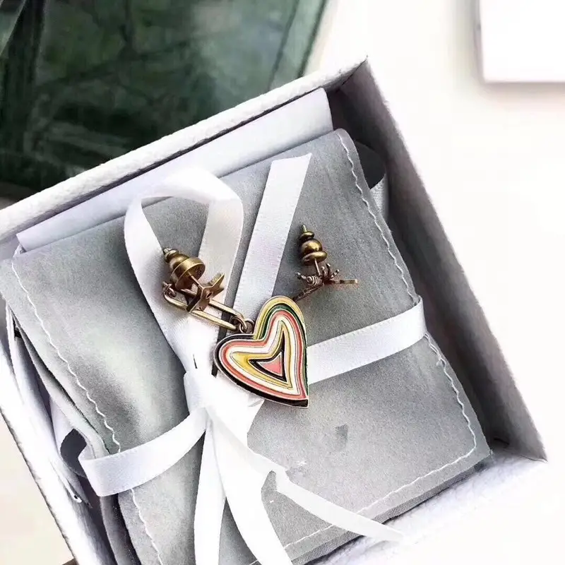 Silver needle Earrings