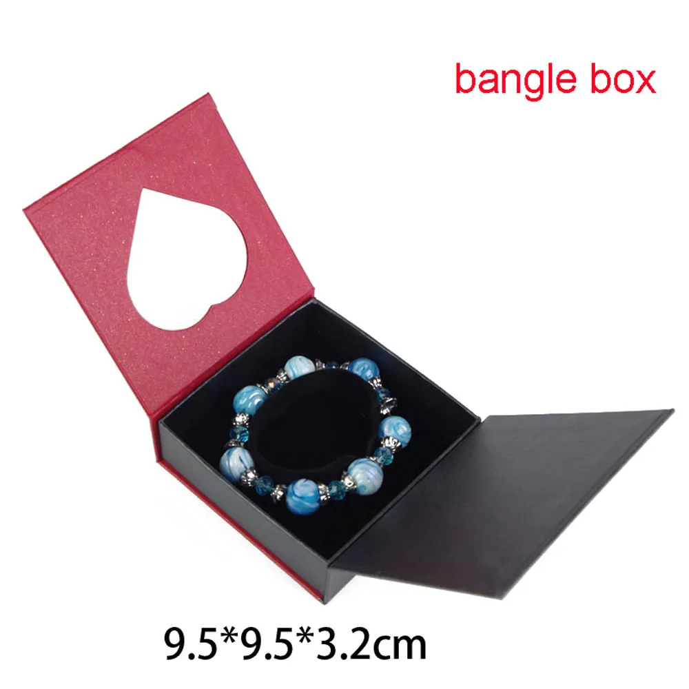 Gold and Silver Jewelry Jade Ring Pendant Bracelet Necklace Box - Bangle Box