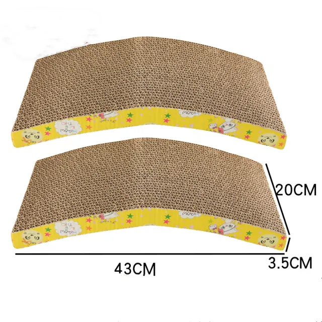 Corrugated cat scratcher toy 6Style - Shop at LoveMi