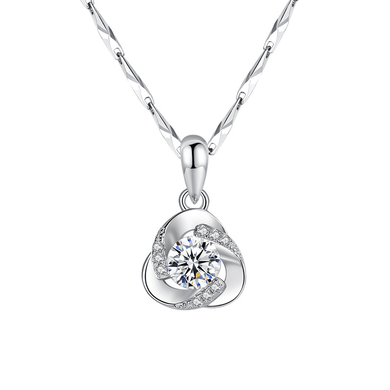 White Clover Necklace