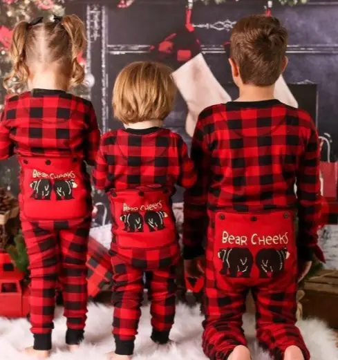 Christmas print jumpsuit