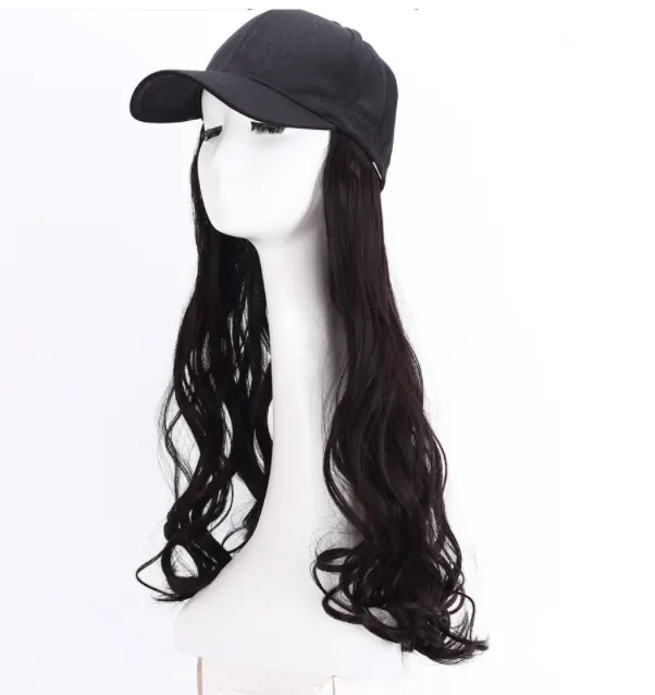 Cap big wave wig Black - Shop at LoveMi
