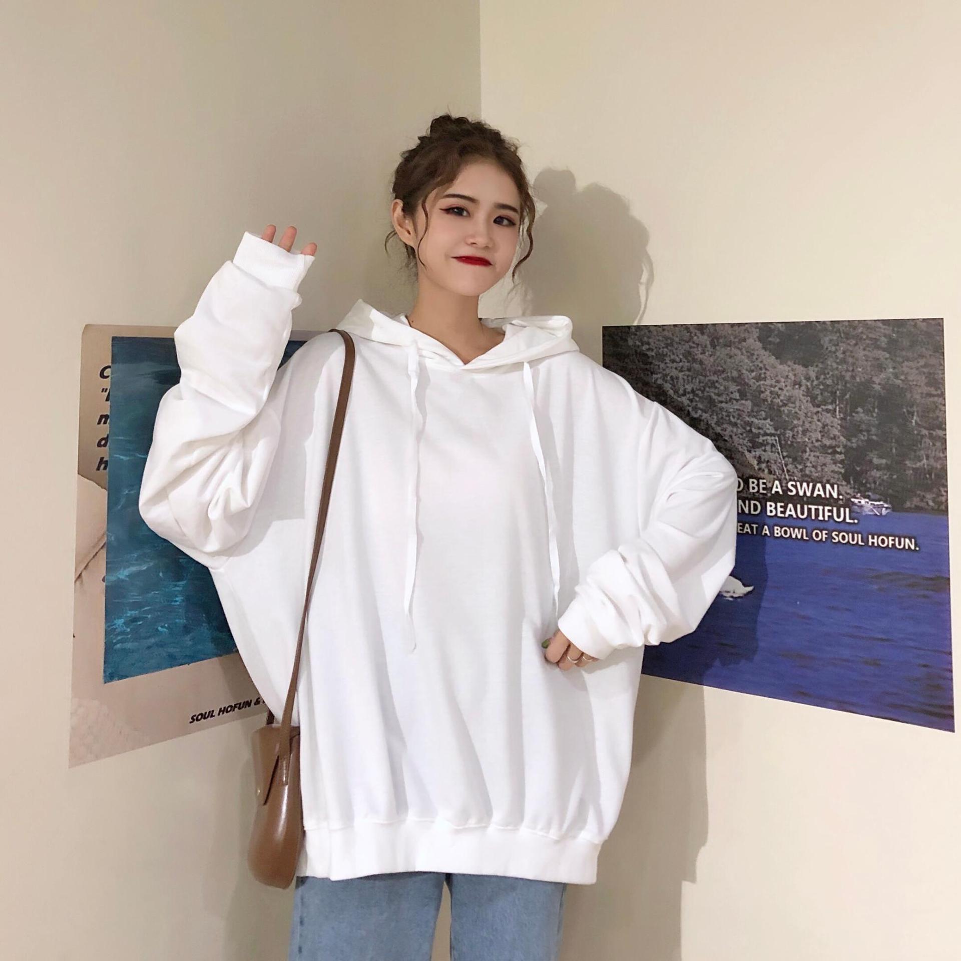 All-match Japanese vintage western-style hoodie