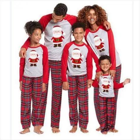 Christmas Family Parent-child Dress Home Cartoon Clothes