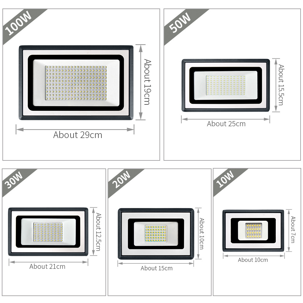 LED flood light outdoor light — foto 2