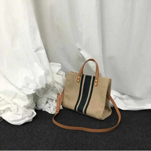 Shoulder canvas bag Black - Shop at LoveMi