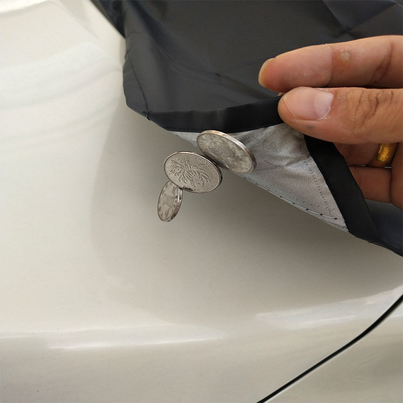 Strong magnetic silver coated snow gear